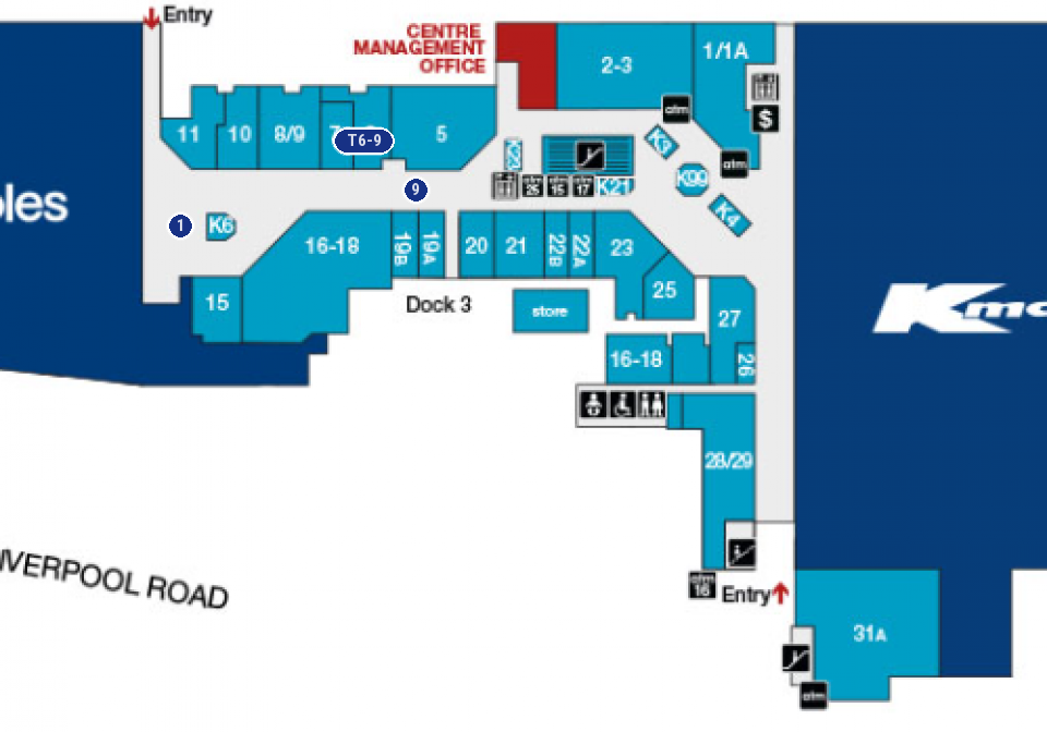 Ashfield Mall Level 3