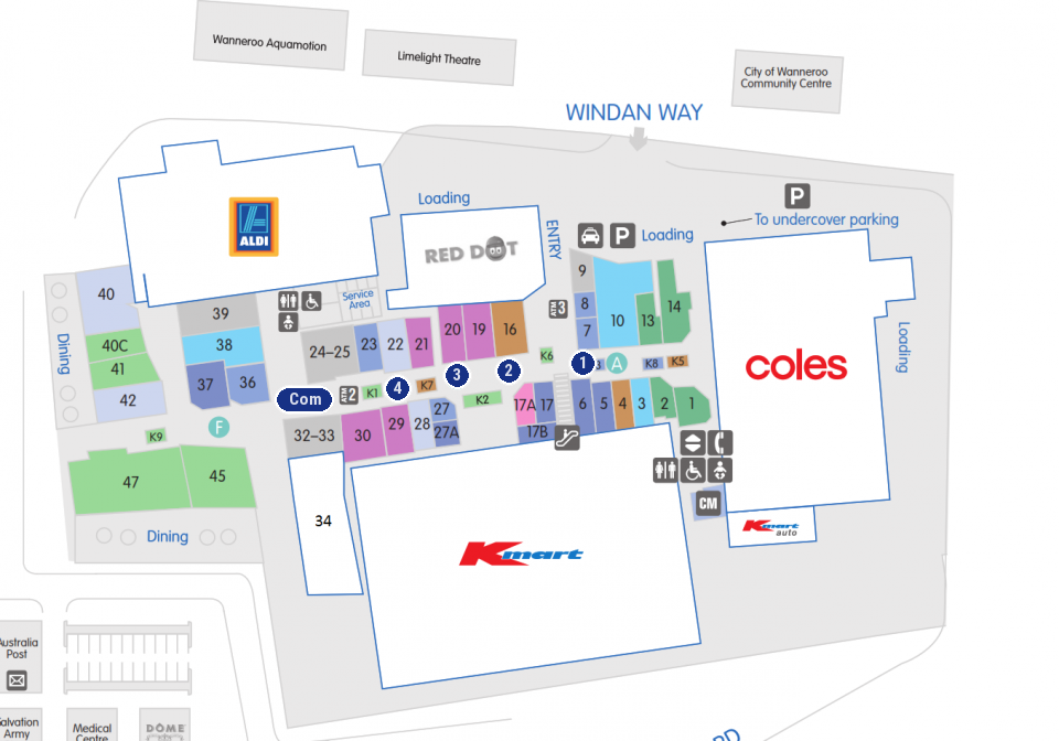 Wanneroo Central Wanneroo Central Casual Mall Leasing 