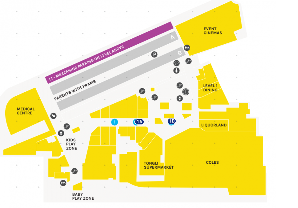 Top Ryde City Level 1