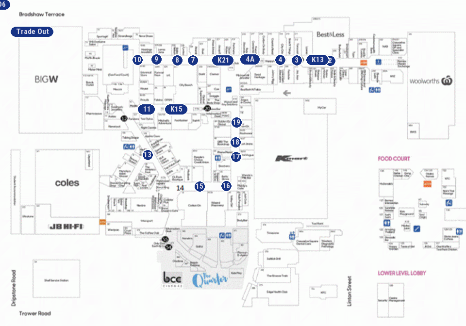 Casuarina Square Floor 1