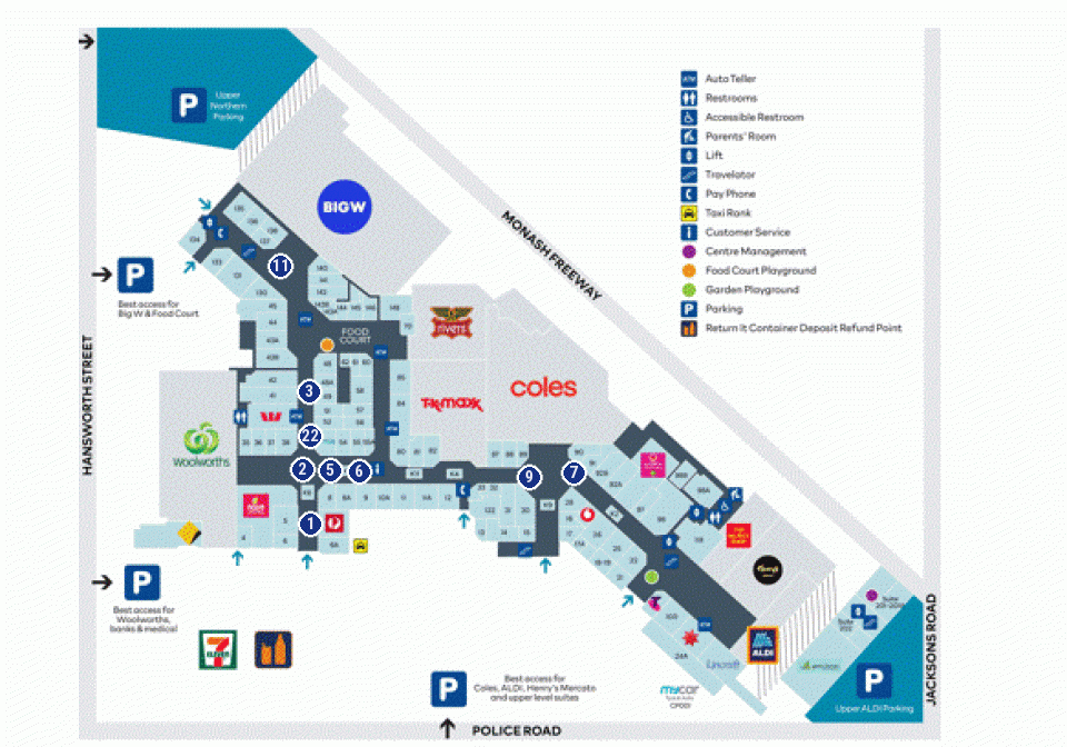 Waverley Gardens Shopping Centre Waverley Gardens Casual Leasing