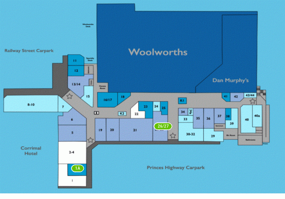 Corrimal Village Floor 1