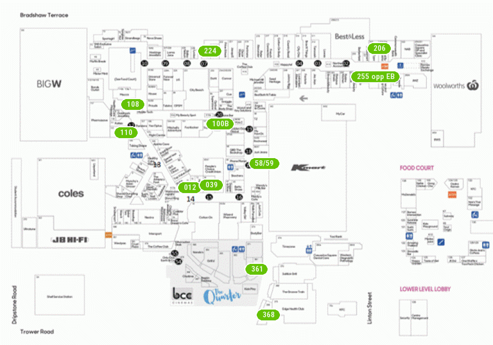 Casuarina Square Floor 1