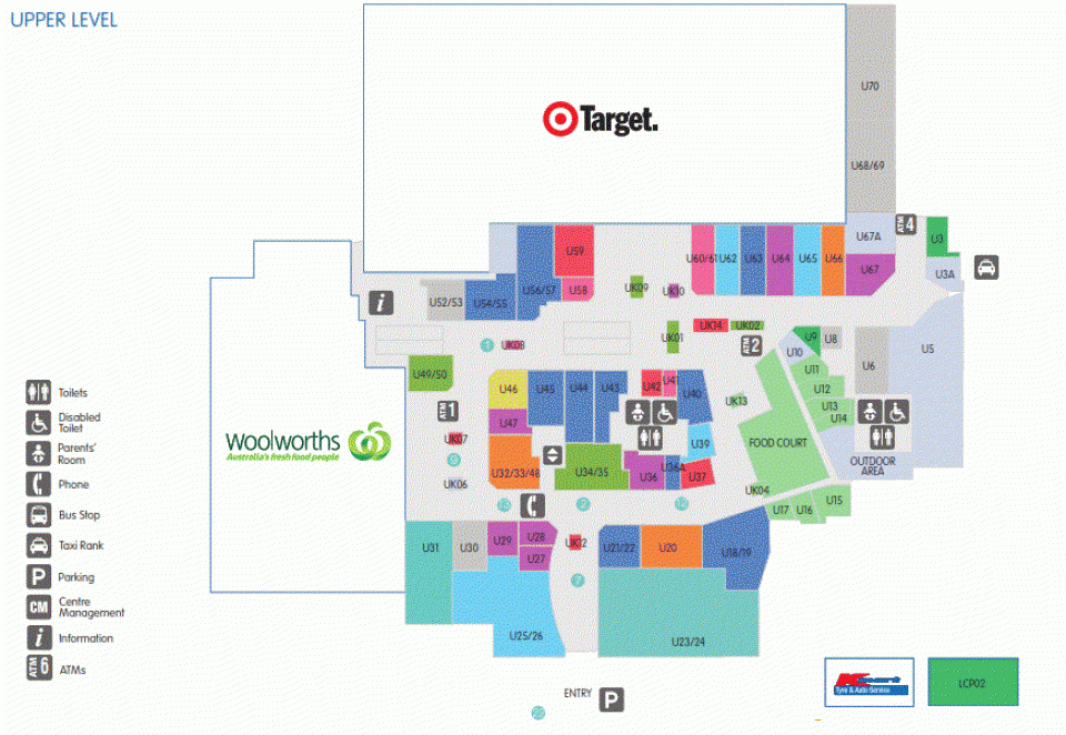 Campbelltown Mall Upper Level